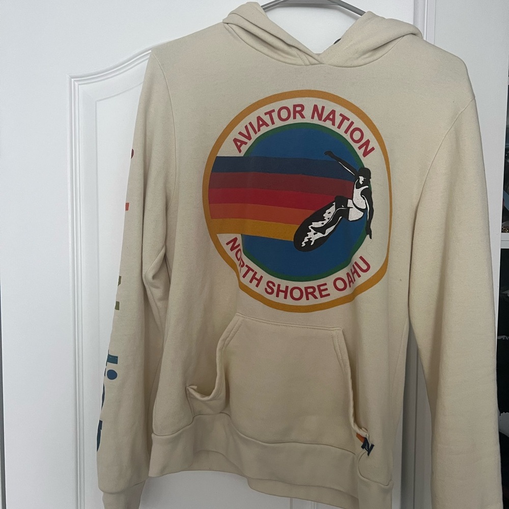 Aviator Nation logo hoodie